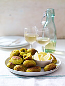 Middle Eastern fish fritters