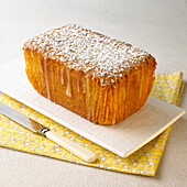 Coconut and lime loaf cake