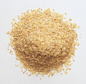 Ground yellow semolina