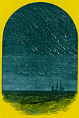 Leonid meteor shower, 1799