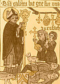 Black death, 14th century