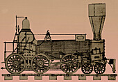 19th century locomotive