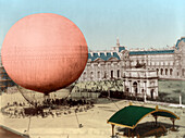 Henri Giffard, captive balloon, 1878