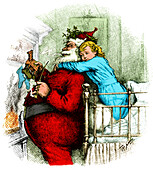 Santa Claus gets caught, 1889