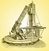 William Lassell, 48-inch telescope, 1855