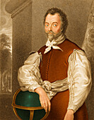 Francis Drake, English explorer