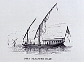 19th century Dhow, illustration