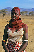 Turkana woman, Lake Turkana, Kenya