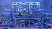 Decentralised finance, illustration