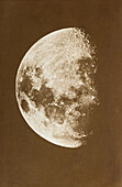 Early photograph of the Moon, 1871