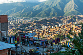 Petare neighbourhood in Caracas, Venezuela