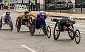 Wheelchair marathon at Chicago Marathon 2021