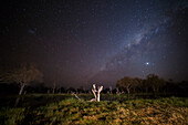 Milky Way over the Khwai River, Botswana