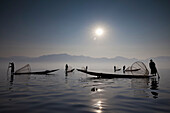 Fishermen on Inle Lake, Myanmar