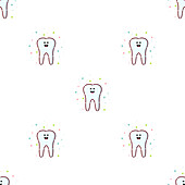 Dental health, conceptual illustration