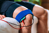 TENS physical therapy for knee