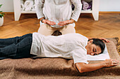 Shiatsu massage meditation