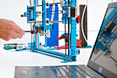 Assembling CNC Laser Cutting Machine