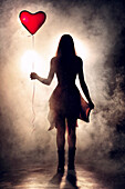 Searching for love, conceptual image
