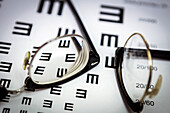 Eye examination, conceptual image