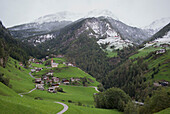 Blick auf Rabenstein, Südtirol, Italien