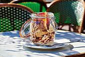Café Liégeois in a glass