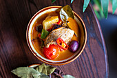 Thai red curry with duck