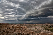 Shelf cloud, South Dakota, USA