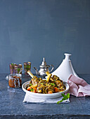 Classic lamb tagine with dried fruits