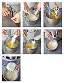 Preparing vanilla sauce