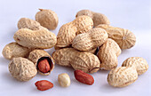 A pile of peanuts