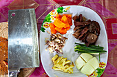 Zutaten für thailändisches Essen