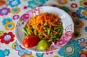 Gemüse für thailändisches Essen