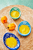 Salsa de Habanero con Mango - Mexican salsa with mango