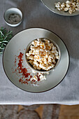Salted Rosemary Popcorn with Ras el Hanout