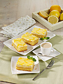 Lemon Sour Cream Sheet Cake