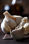 Garlic clove, close-up