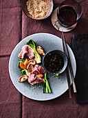 Shabu-Shabu - Japanese Fondue with Beef, Duck and Ponzu Dip