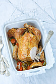 Roast chicken for Christmas