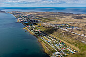Stanley, Falkland Islands, aerial photograph