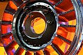 Aircraft engine fan component