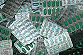 Blister packs of tablets