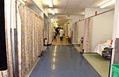Empty hospital ward