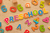 Preschool education, conceptual image