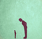 Dominance, conceptual illustration