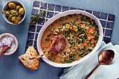 Lamb soup for Easter (Romania)