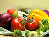 Fresh vegetables (close-up)
