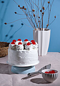 Black forest cake with cream