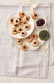 Amarena Coconut Macaroons