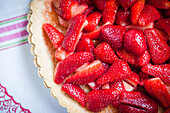 Strawberry tart (Close Up)